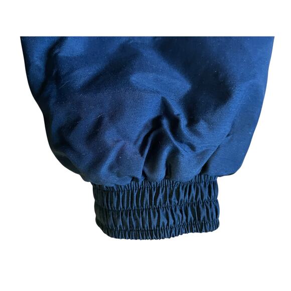 Vintage LL Bean Navy Polartec Gore-Tex Shell Sherpa Lined Coat Mens Med 38-40 - Picture 7 of 14